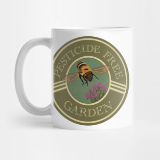 Pesticide free garden ecological bee Mug